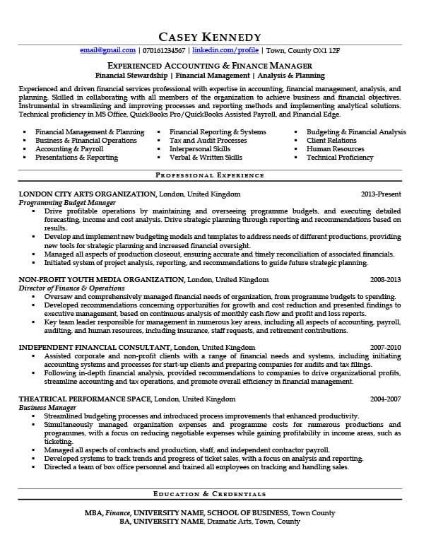 Casey's CV before CV Knowhow